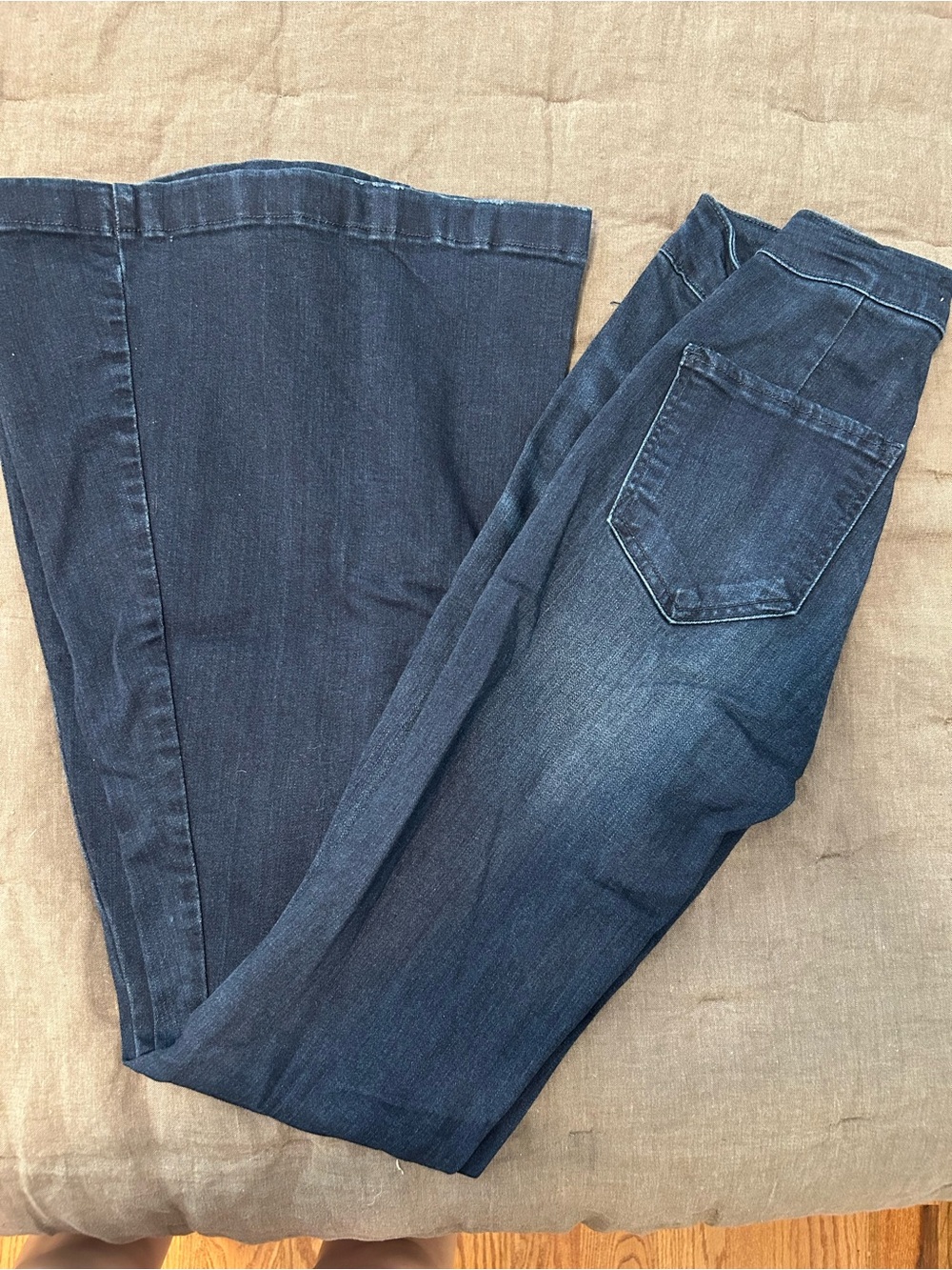 KanCan Dark Blue Flare Jeans